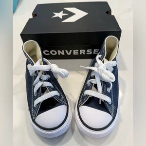 Converse Baby Allstar Navy Blue High-Top Sneakers